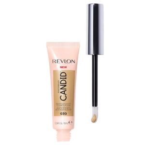 Revlon PhotoReady Candid Concealer, with Anti-Pollution, Antioxidant, Anti-Blue Light Ingredients, without Parabens, Pthalates and Fragrances; Light Medium.34 Fluid Oz