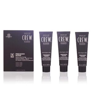Men's Temporary Hair Color by American Crew, Temporary Hair Dye, Natural Gray Coverage, Dark, 1.35 Fl Oz (Pack of 3)