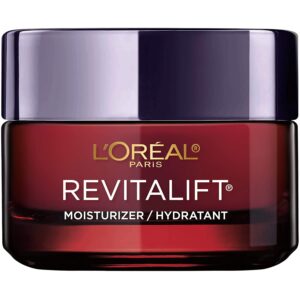 L’Oreal Paris Skincare Revitalift Triple Power Anti-Aging Face Moisturizer with Pro Retinol, Hyaluronic Acid & Vitamin C to reduce wrinkles, firm and brighten skin, 1.7 Oz