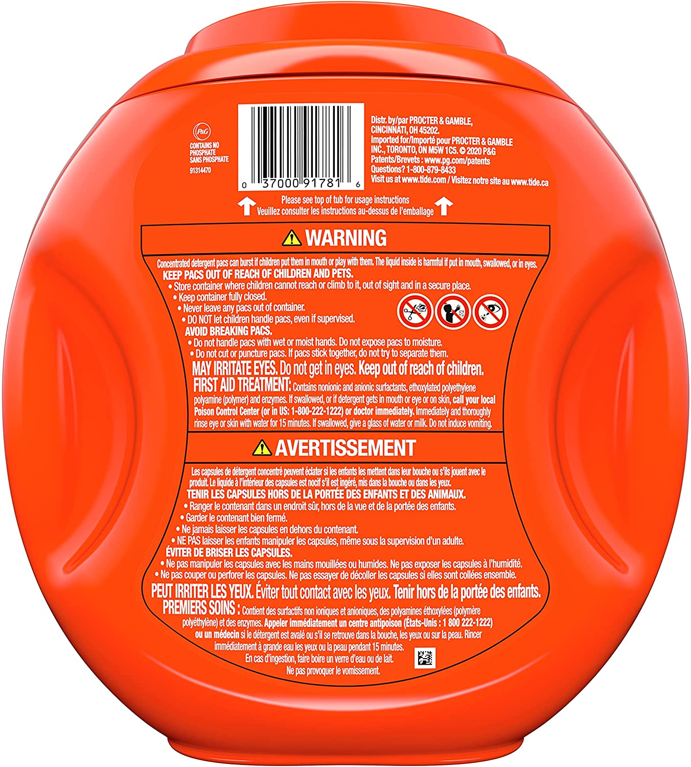 Tide PODS Liquid Laundry Detergent Pacs, Spring Meadow, 81 count - Image 2